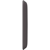  Uši uzglavlja 2 pcs Siva 40 x 16 x 5 cm Plywood i lažno kožno | shoptok.hr