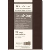 Strathmore Serie 400 Toned Gray Softcover Book 20 x 14 cm 118 g Blok za skiciranje | shoptok.hr