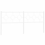  Metalno zamjensko uzglavlje bijelo 193 cm | shoptok.hr