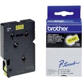 Brother Trak p-touch tc-601 rumen/črn 12mm Cene