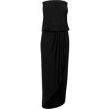 UC Curvy Women's Bandeau Viscose Dress Black | Shoptok.si