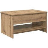 vidaXL Stolić za kavu hrast artisan 80 x 50.5 x 41.5 cm | shoptok.hr