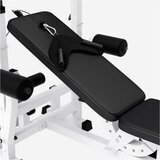 GORILA SPORTS Benč klupa sa dodacima za vežbanje (Multifunkcionalna / Bela) | Eponuda.com