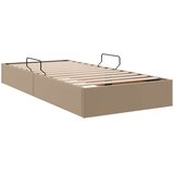  Otomanski krevet s pohranom Kapućino 100 x 200 cm Lažna koža | shoptok.hr