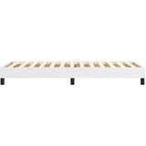 vidaXL Okvir za krevet s oprugama Bijela 90x190 cm od umjetne kože | shoptok.hr