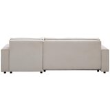 Modern Living sedežna garnitura mira, bež, ležišče | Shoptok.si