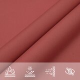  Jedro protiv sunca od tkanine trokutasto 3 x 4 x 4 m terakota | shoptok.hr