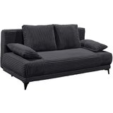 MID.YOU ZOFA S POSTELJNO FUNKCIJO, črna tekstil | Shoptok.si