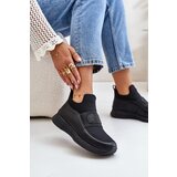 ARTIKER Sporty Shoes On Platform Leather Black | Shoptok.si