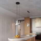  Sollux SL.1226 - Luster na sajli REA 3xE14/12W/230V beton | Eponuda.com