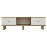 Hanah home tv polica inci bohem Sapphıre oak white | ePonuda.com