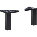Pelipal Črne noge za pohištvo v kompletu 2 ks Quickset 395 – | Shoptok.si