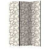  Paravan u 3 dijela - Rounded Geometry [Room Dividers] 135x172 Cijene