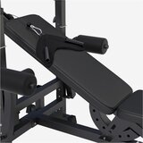 GORILA SPORTS Multifunkcionalna benč klupa dodacima za vežbanje i tegovima 100 kg (Crna) | Eponuda.com