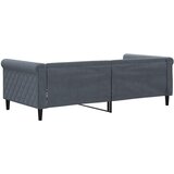  Dnevni ležaj bez madracem tamnosivi 90x190 cm baršunasti | Eponuda.com