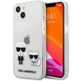 Karl Lagerfeld KLHCP13MCKTR za iPhone 13 6.1 prozorna zaščita - Karl and Choupette Cene