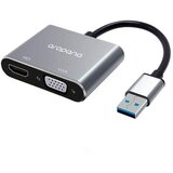 Olimp Sport Adapter-konvertor USB 3.0 na HDMI+VGA Cene