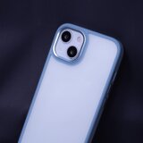 Satin silikonski ovitek za Samsung Galaxy S21 FE G990 - prozorno moder | Shoptok.si