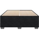 Okvir za krevet bez madraca crni 140 x 190 cm baršunasti | shoptok.hr