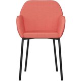  Jedilni stoli 2 kosa roza žamet, (20701172) | Shoptok.si