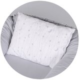 Chipolino gnijezdo za bebe Baby Nest Grey Moons 90 x 48 cm | shoptok.hr