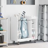 Golf ormar s kotačem Jednobojno Bijelo 90 x 45 x 98 cm | shoptok.hr