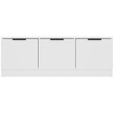 TV omarica bela 102x35x36,5 cm inženirski les, (20729954) | Shoptok.si