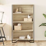 vidaXL Regal za knjige boja hrasta 80x31x137,5 cm konstruirano drvo | shoptok.hr
