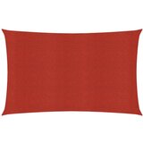 vidaXL Jedro za zaštitu od sunca 160 g/m² crveno 4 x 6 m HDPE | shoptok.hr
