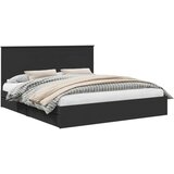 Krevet s od storage Crna 200 x 200 cm Konstruirano drvo | Eponuda.com