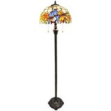  brilagi - tiffany vitražna podna lampa jungle 2xE27/60W/230V | Eponuda.com