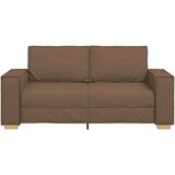vidaXL Dvosjed Smeđi 140 cm Tkanina | shoptok.hr