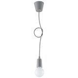 Nice Lamps siva viseča svetilka ø 5 cm rene – Cene