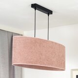  Duolla - Visilica na sajli OVAL 2xE27/15W/230V ružičasti | Eponuda.com