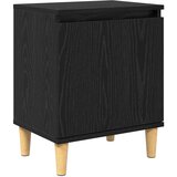  Noćni ormar Crni hrast 40 x 30 x 50 cm Konstruirano drvo | Eponuda.com