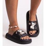 D/CEO Black sandals on a block heel Millo | shoptok.hr