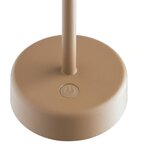 Nordlux LED prigušiva punjiva spoljna stona lampa ELLEN LED/2,8W/3,7V IP44 braon | Eponuda.com