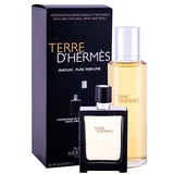 Hermes terre d´Hermès darovni set parfem za ponovno punjenje 125 ml + boca za ponovno punjenje parfema 30 ml za muškarce