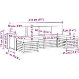  Set vanjskih sofa 5 kom. | shoptok.hr