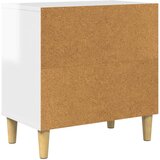  Mačja Kuća Sjajno bijelo 51 x 30 x 52 cm Konstruirano drvo | shoptok.hr