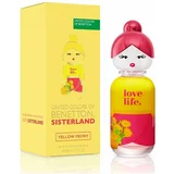 Benetton Sisterland yellow peony toaletna voda za ženske 80 ml