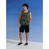 Sinsay Pamučna majica s biljnim motivom | shoptok.hr