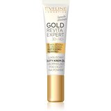 Eveline Cosmetics Gold Revita Expert krema za učvrstitev kože okoli oči s hladilnim učinkom 15 ml Cene