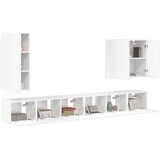  Set zidnog ormarića za TV Zidne 6 pcs Visoki sjaj bijela | shoptok.hr