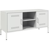 Maison Chic TV omarica - TV stojalo - Televizijska omarica bela 100,5x39x50,5 cm jeklo, (21699502) Cene