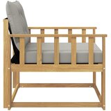  Set vanjskih sofa Čvrsto drvo akacije i Textilene | shoptok.hr