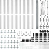  Zavareno žičano ogradno mreža s betonskom podlogom 50 x 1,6 m | shoptok.hr