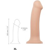 Strap-On-Me XL - dvoslojni realistični dildo - iznimno veliki (prirodni) | shoptok.hr