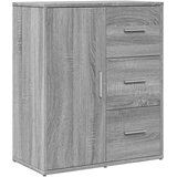  Komoda 2 kom siva boja hrasta 60x31x70cm od konstruiranog drva | Eponuda.com