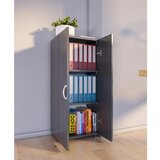 MID.YOU pisarniška omara ulas 3, siva | Shoptok.si